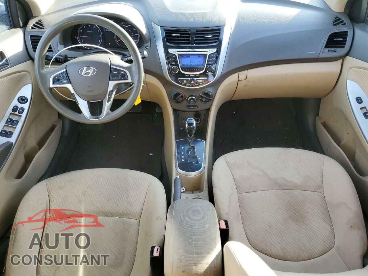 HYUNDAI ACCENT 2013 - KMHCU4AEXDU461994