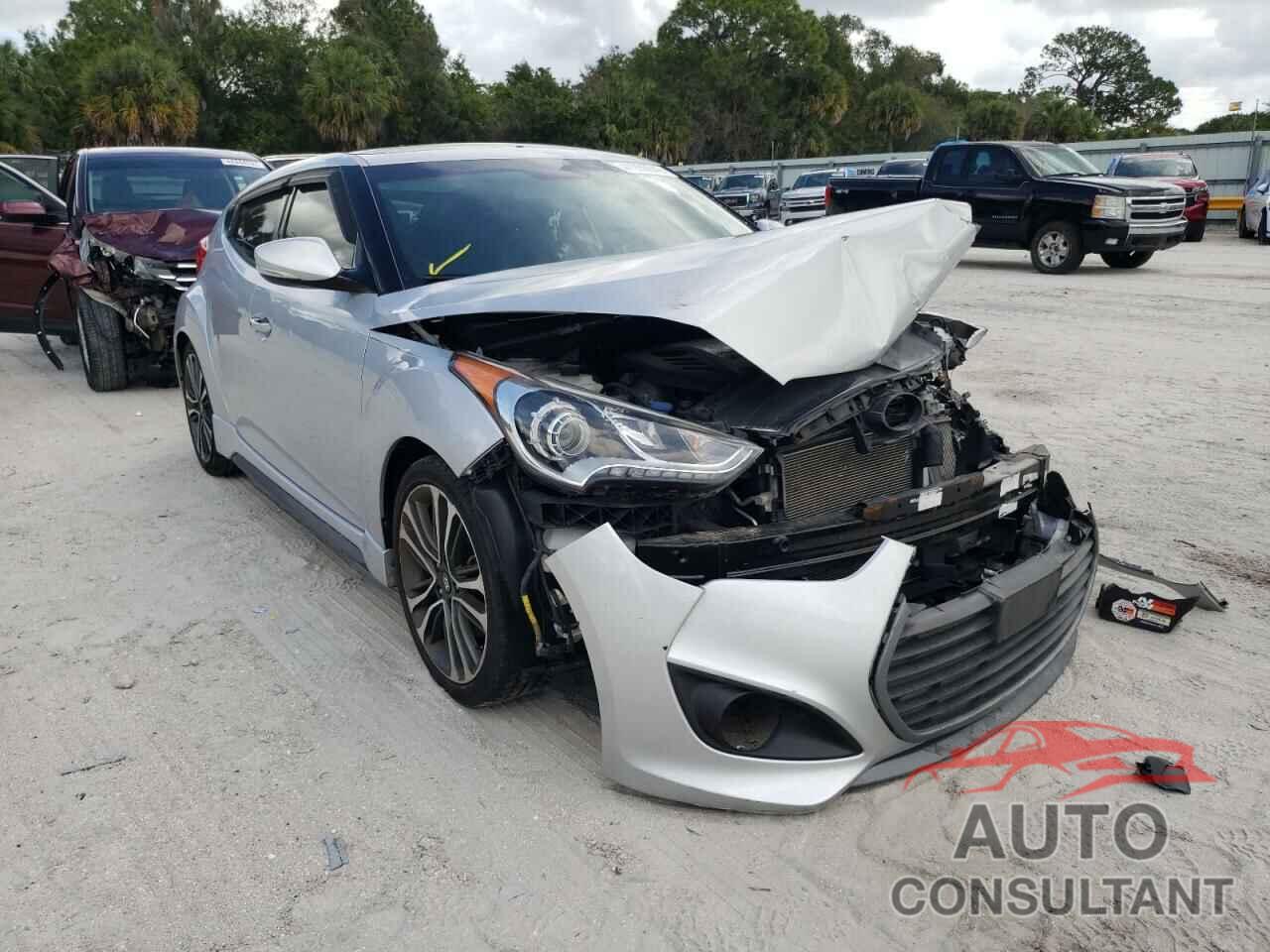 HYUNDAI VELOSTER 2016 - KMHTC6AEXGU256419