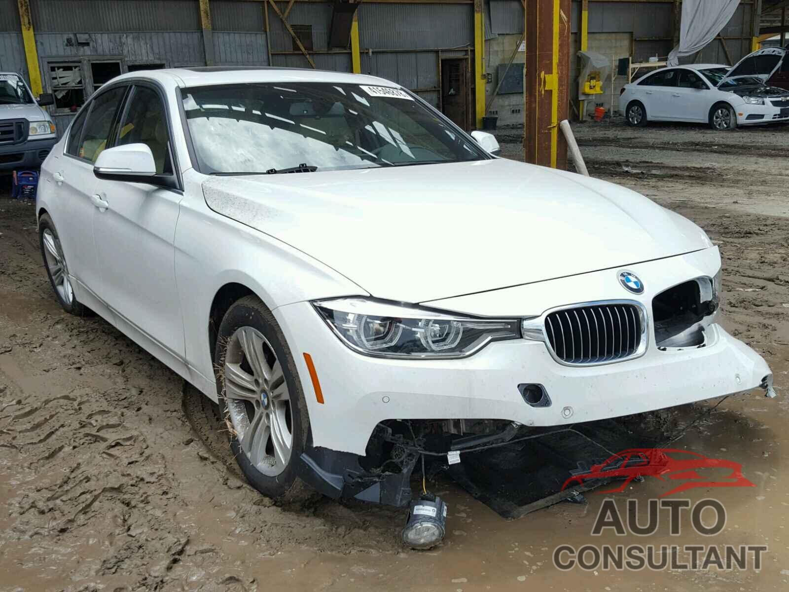 BMW 3 SERIES 2017 - WBA8B9G35HNU54743