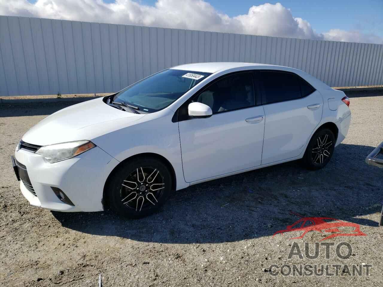 TOYOTA COROLLA 2016 - 5YFBURHE2GP492774