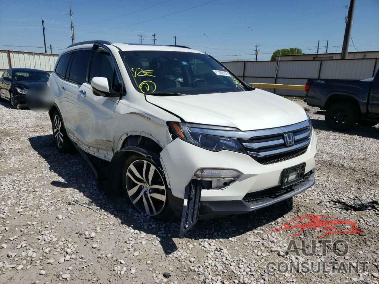 HONDA PILOT 2017 - 5FNYF5H98HB026439