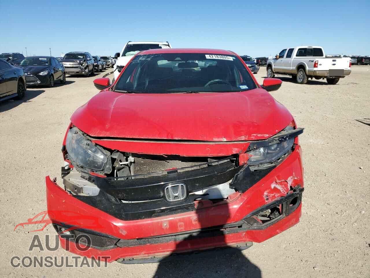 HONDA CIVIC 2019 - 2HGFC2F88KH578244