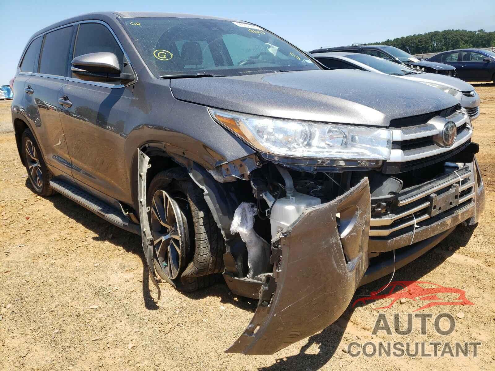 TOYOTA HIGHLANDER 2017 - 5TDZZRFH9HS204013