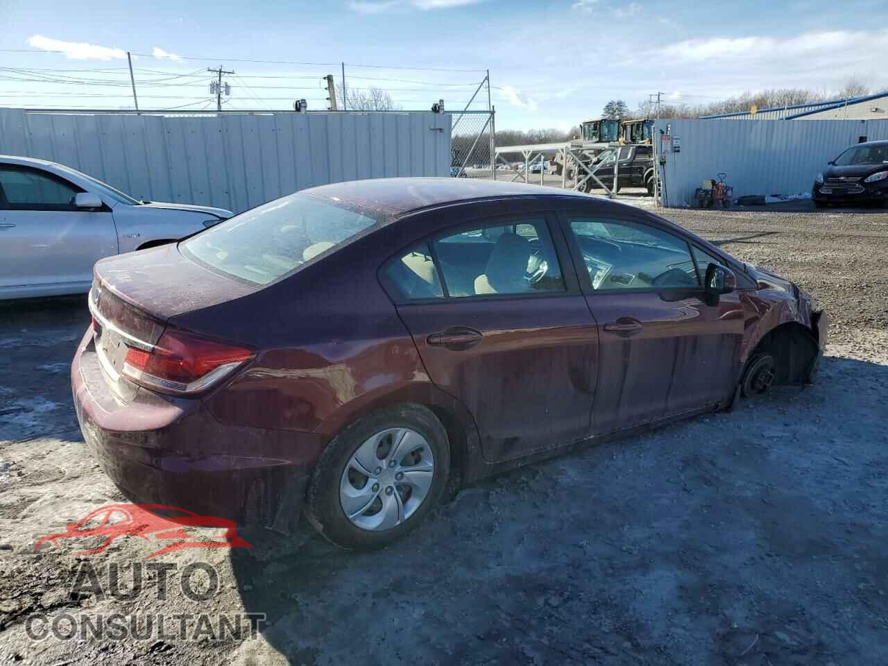 HONDA CIVIC 2013 - 2HGFB2F58DH565893