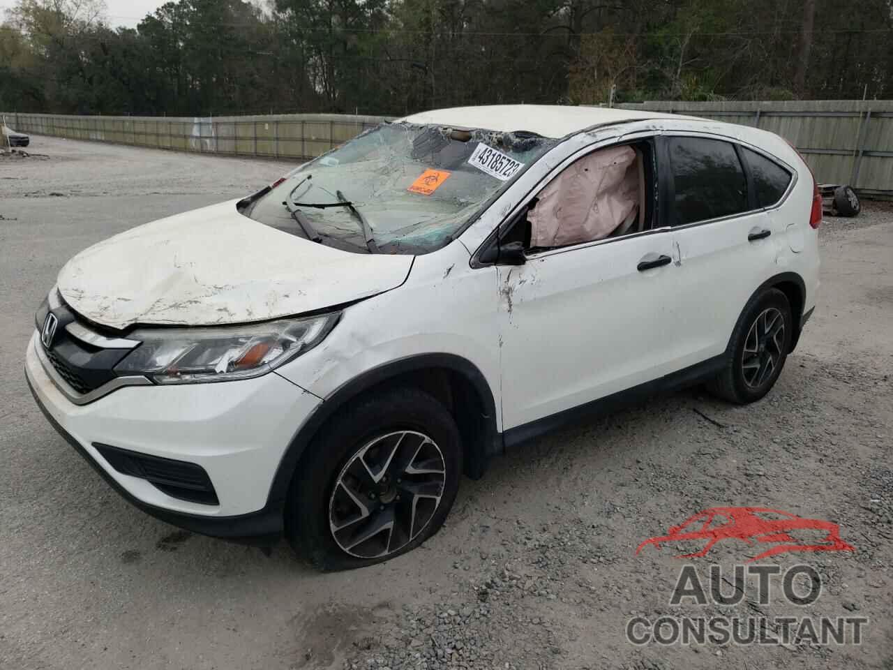 HONDA CRV 2016 - 5J6RM3H49GL007262