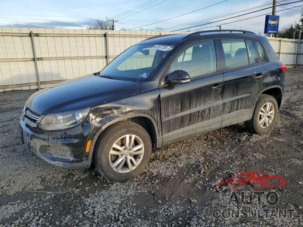 VOLKSWAGEN TIGUAN 2017 - WVGBV7AX9HK032049