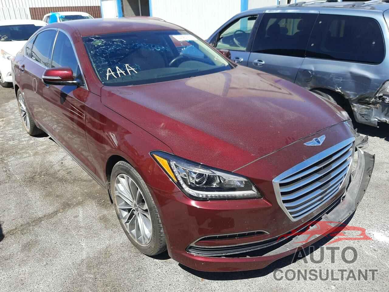 HYUNDAI GENESIS 2016 - KMHGN4JE2GU122021