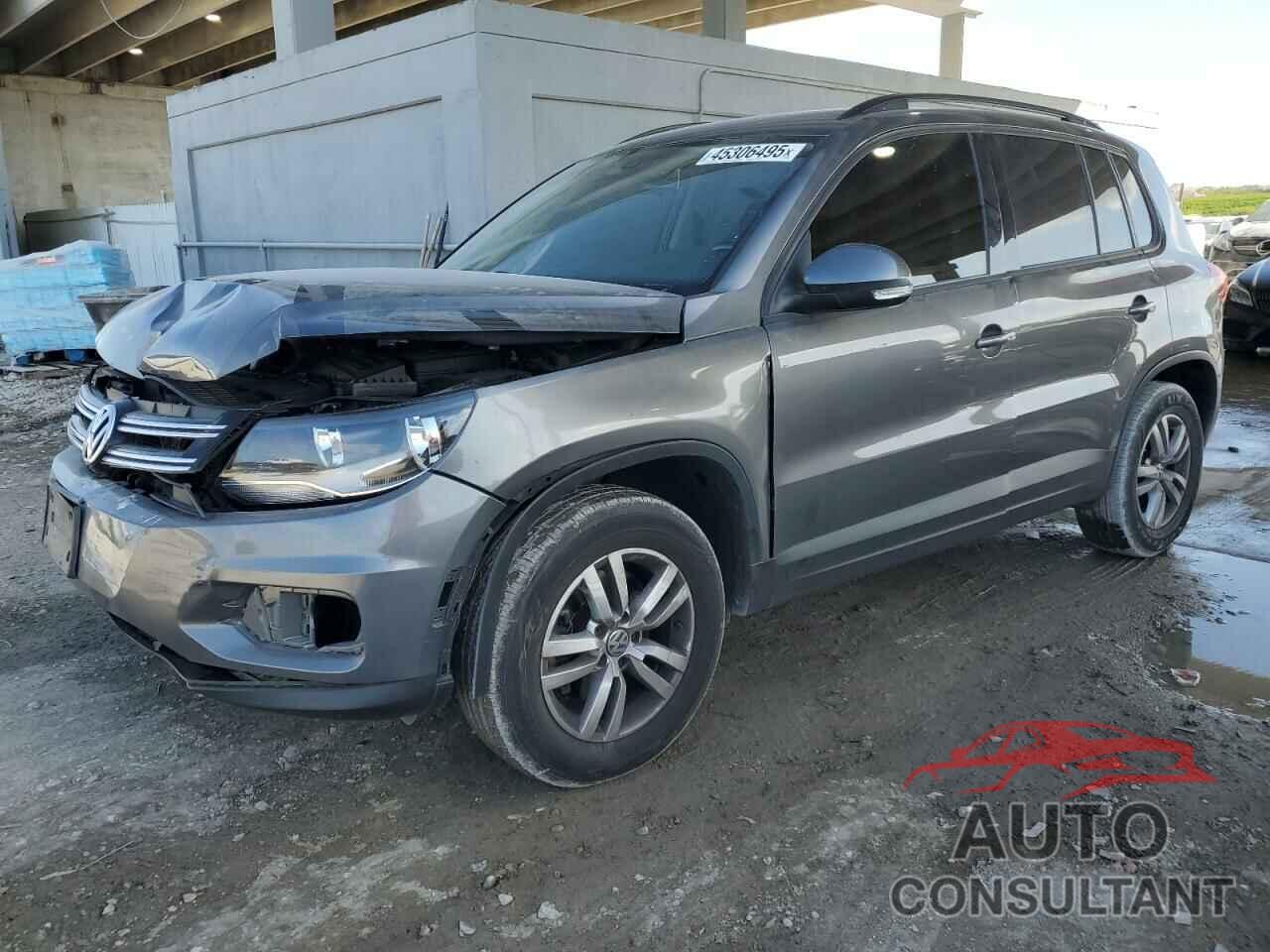 VOLKSWAGEN TIGUAN 2016 - WVGBV7AX6GW602953