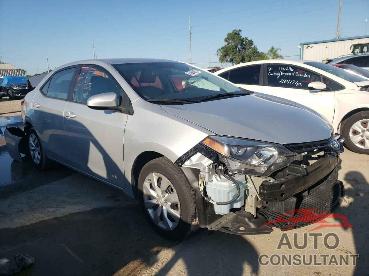 TOYOTA COROLLA 2016 - 5YFBURHE2GP393727