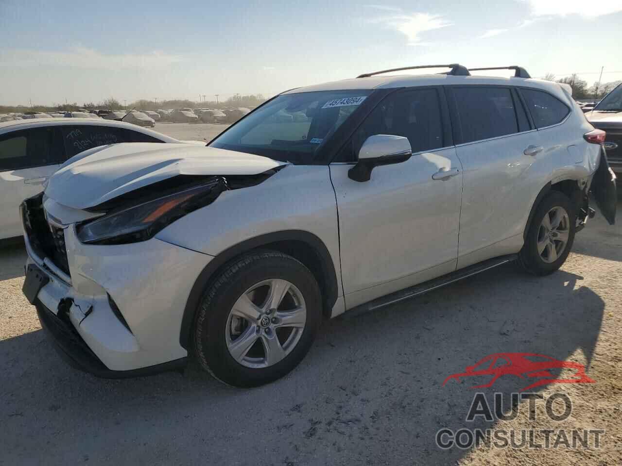 TOYOTA HIGHLANDER 2021 - 5TDZZRAHXMS519291