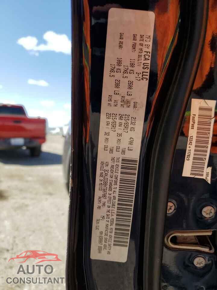 JEEP COMPASS 2017 - 3C4NJDDB8HT607087