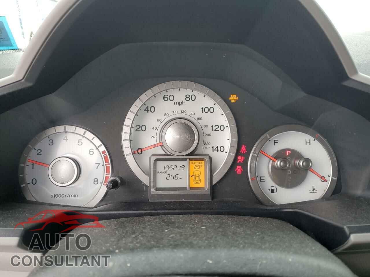 HONDA PILOT 2011 - 5FNYF4H55BB093403