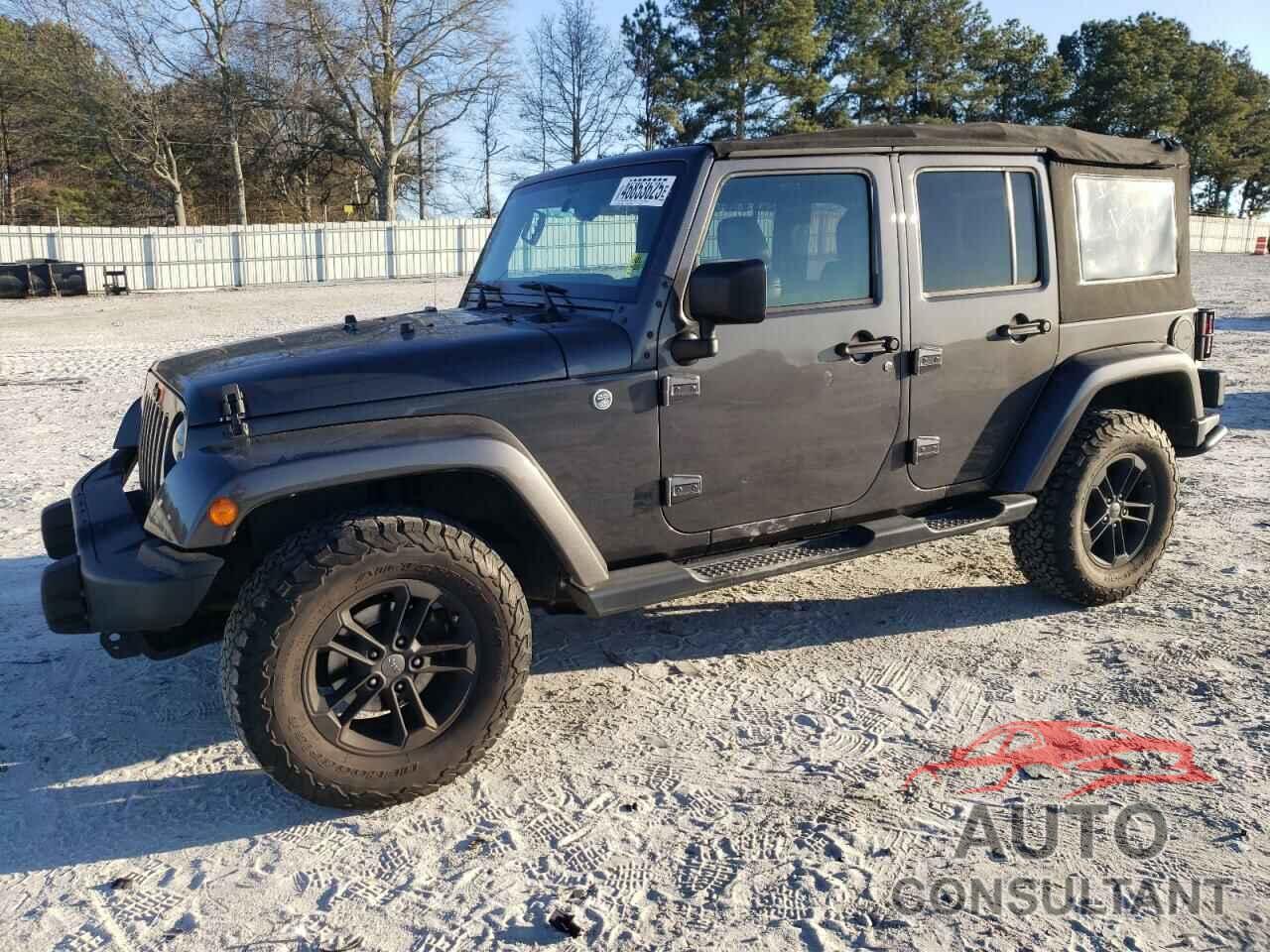 JEEP WRANGLER 2017 - 1C4BJWEG1HL566483