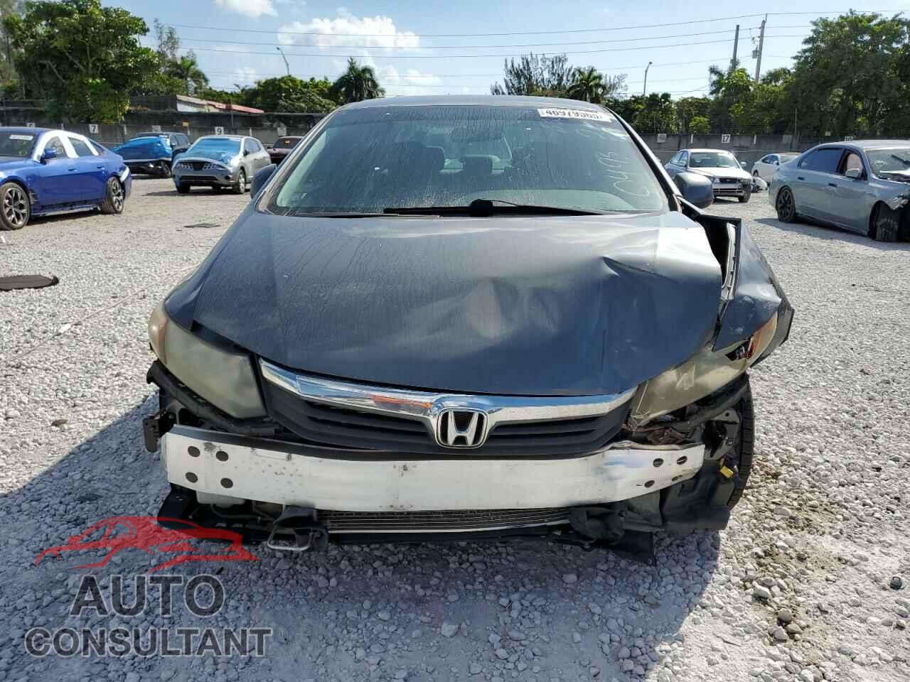 HONDA CIVIC 2012 - 19XFB2F50CE010493