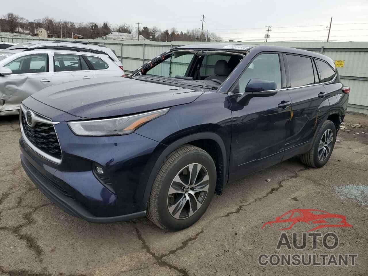 TOYOTA HIGHLANDER 2022 - 5TDGZRBH3NS201388