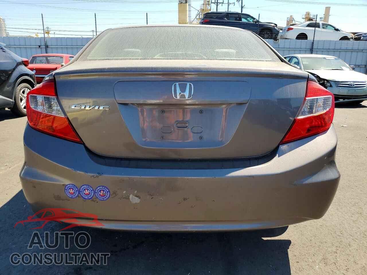 HONDA CIVIC 2012 - 19XFB2F57CE379996