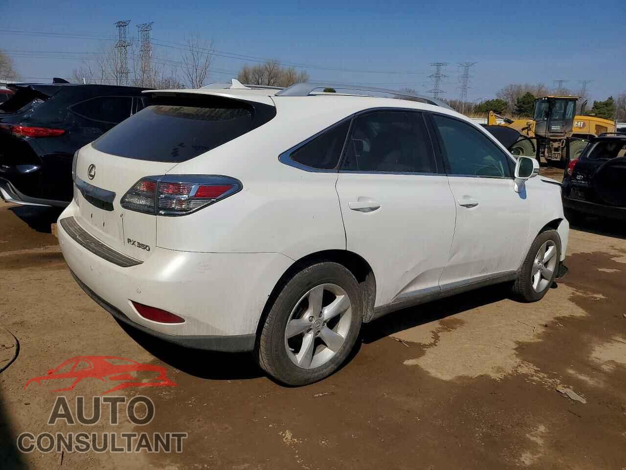 LEXUS RX350 2012 - 2T2BK1BA2CC125604