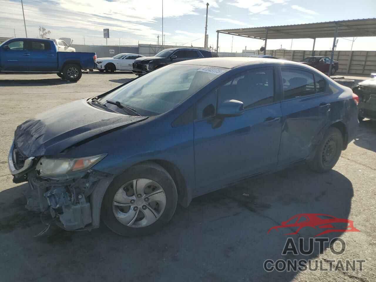 HONDA CIVIC 2013 - 2HGFB2F57DH571782