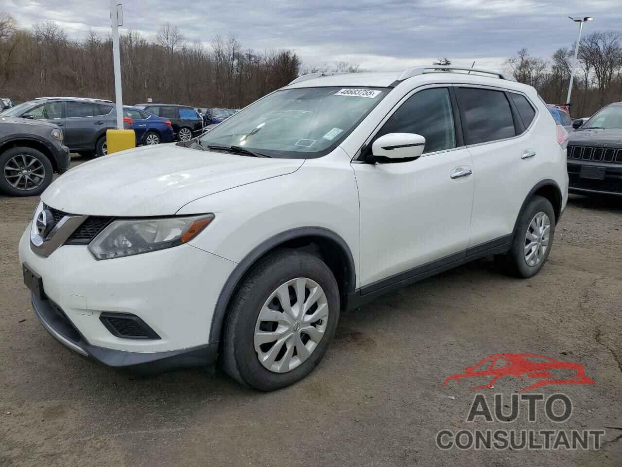 NISSAN ROGUE 2016 - KNMAT2MV7GP639653