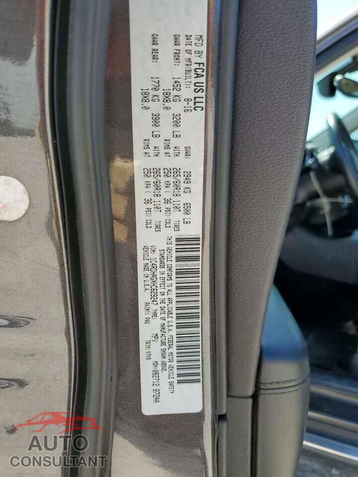 DODGE DURANGO 2017 - 1C4RDHAGXHC629247