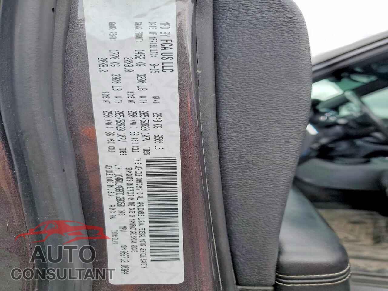 DODGE DURANGO 2015 - 1C4RDJAG6FC128358