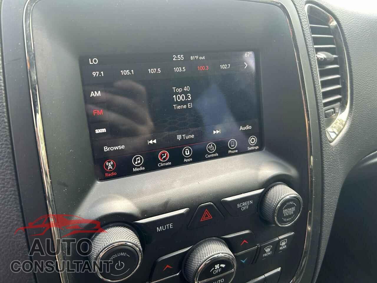 DODGE DURANGO 2019 - 1C4RDJDG1KC664284