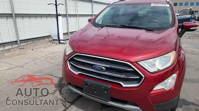 FORD ECOSPORT 2019 - MAJ6S3KL6KC261489