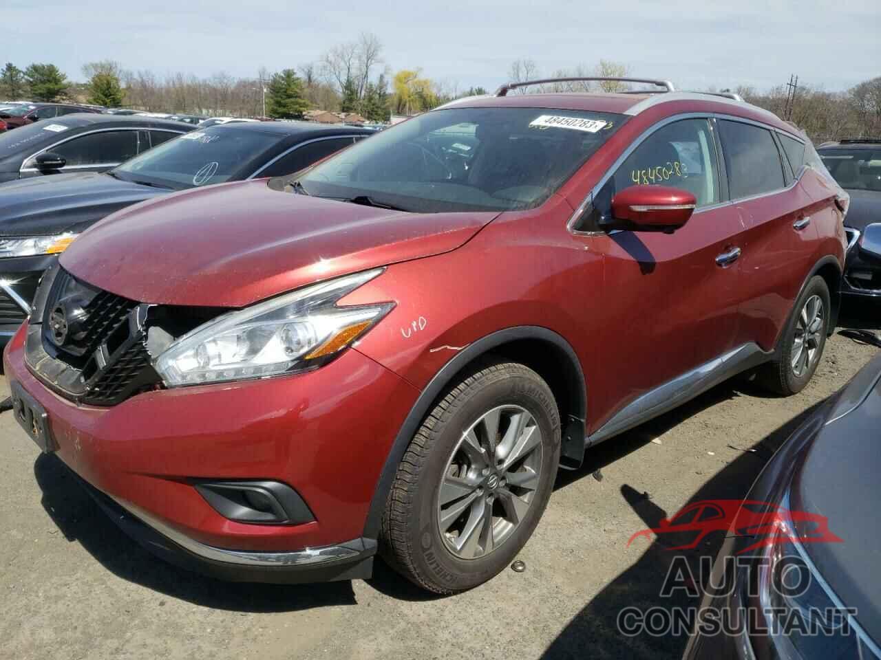 NISSAN MURANO 2015 - 5N1AZ2MHXFN237625