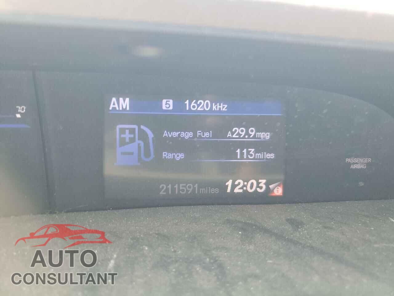 HONDA CIVIC 2012 - 19XFB2F54CE032805