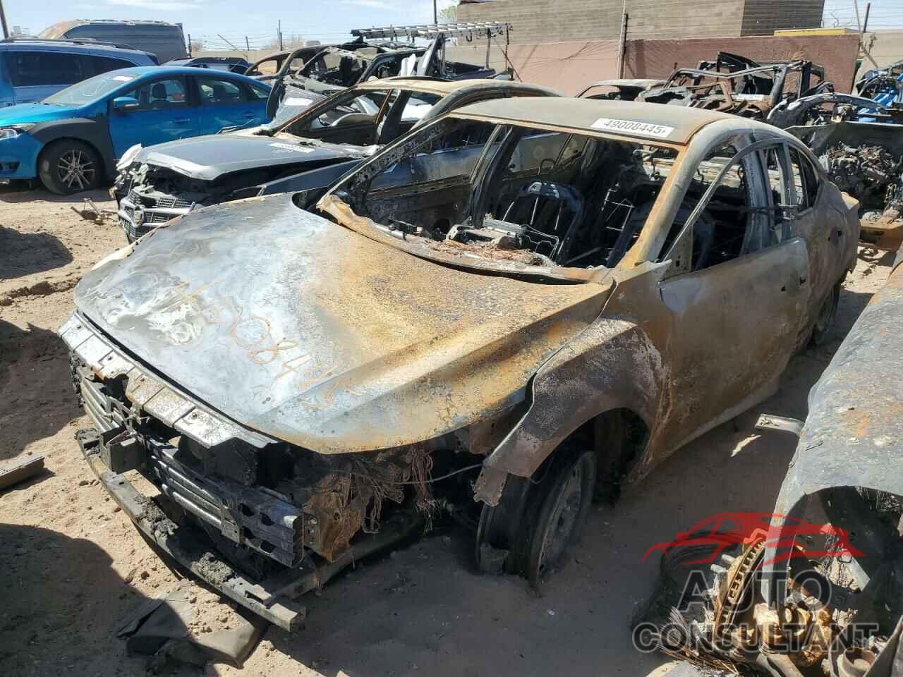 NISSAN SENTRA 2022 - 3N1AB8BV9NY307690