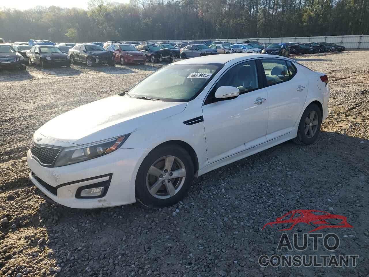 KIA OPTIMA 2014 - KNAGM4A74E5484137