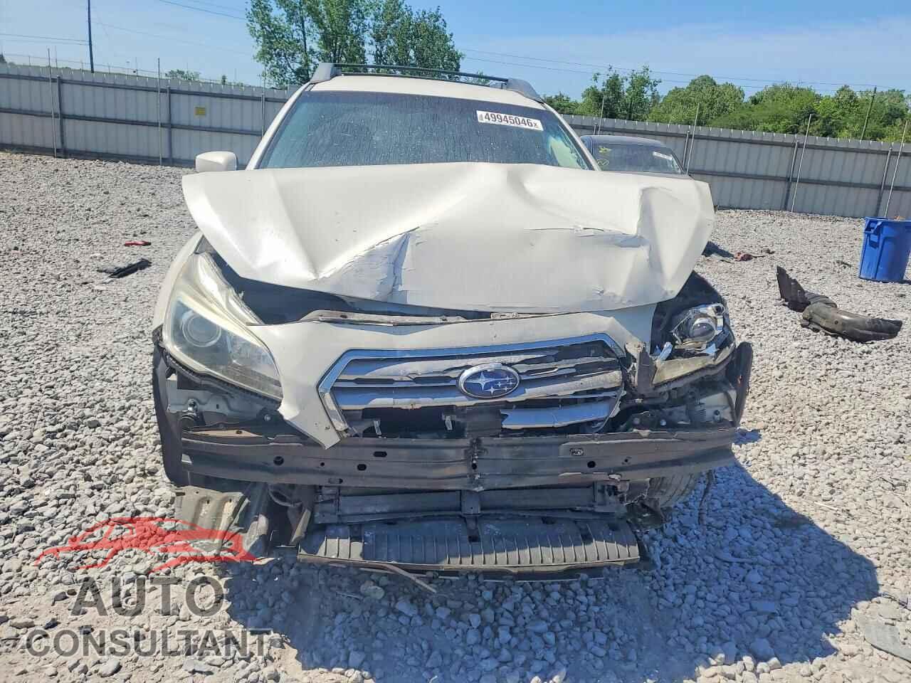 SUBARU OUTBACK 2015 - 4S4BSACCXF3210669