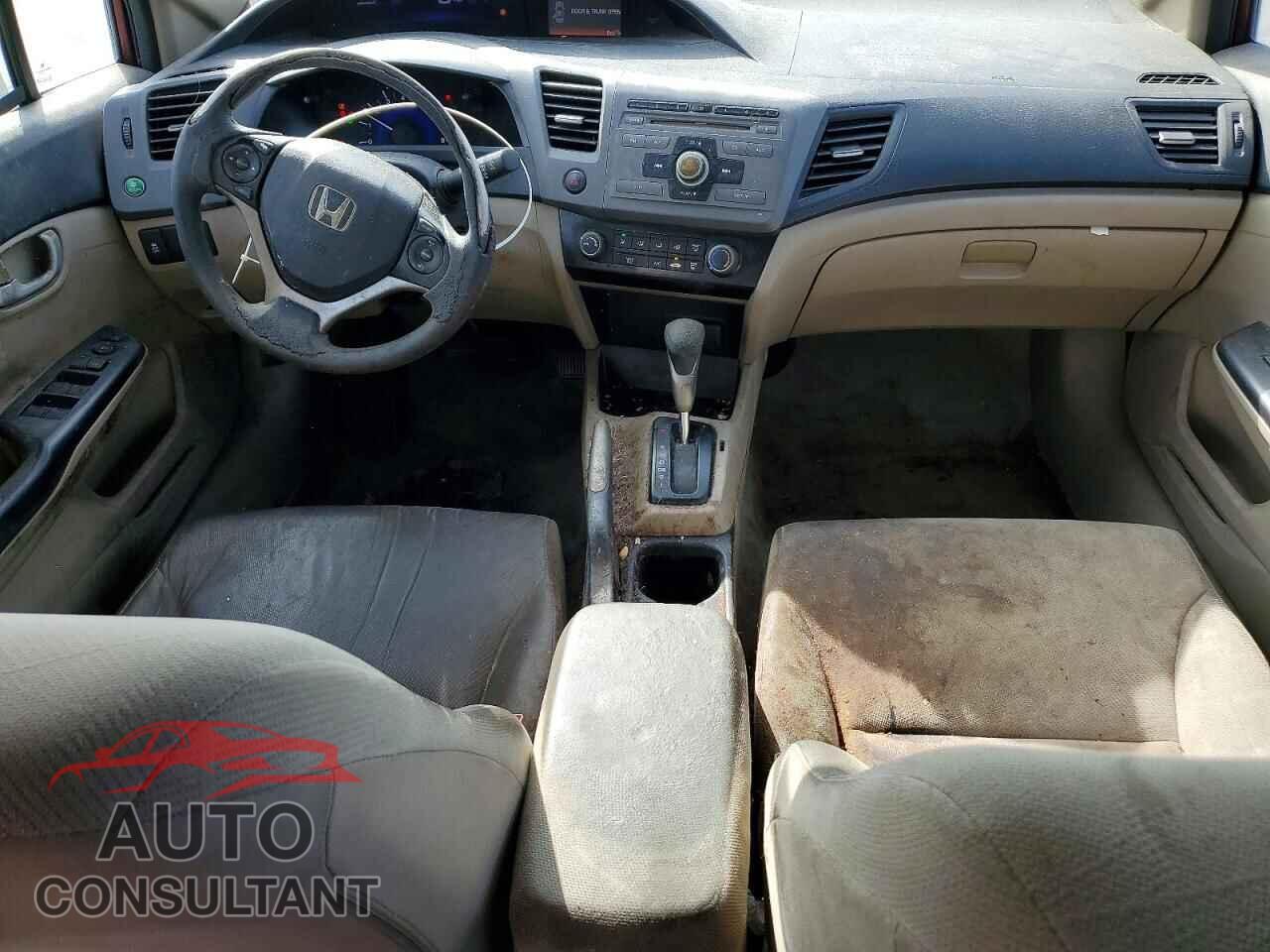 HONDA CIVIC 2012 - 19XFB2F54CE320615