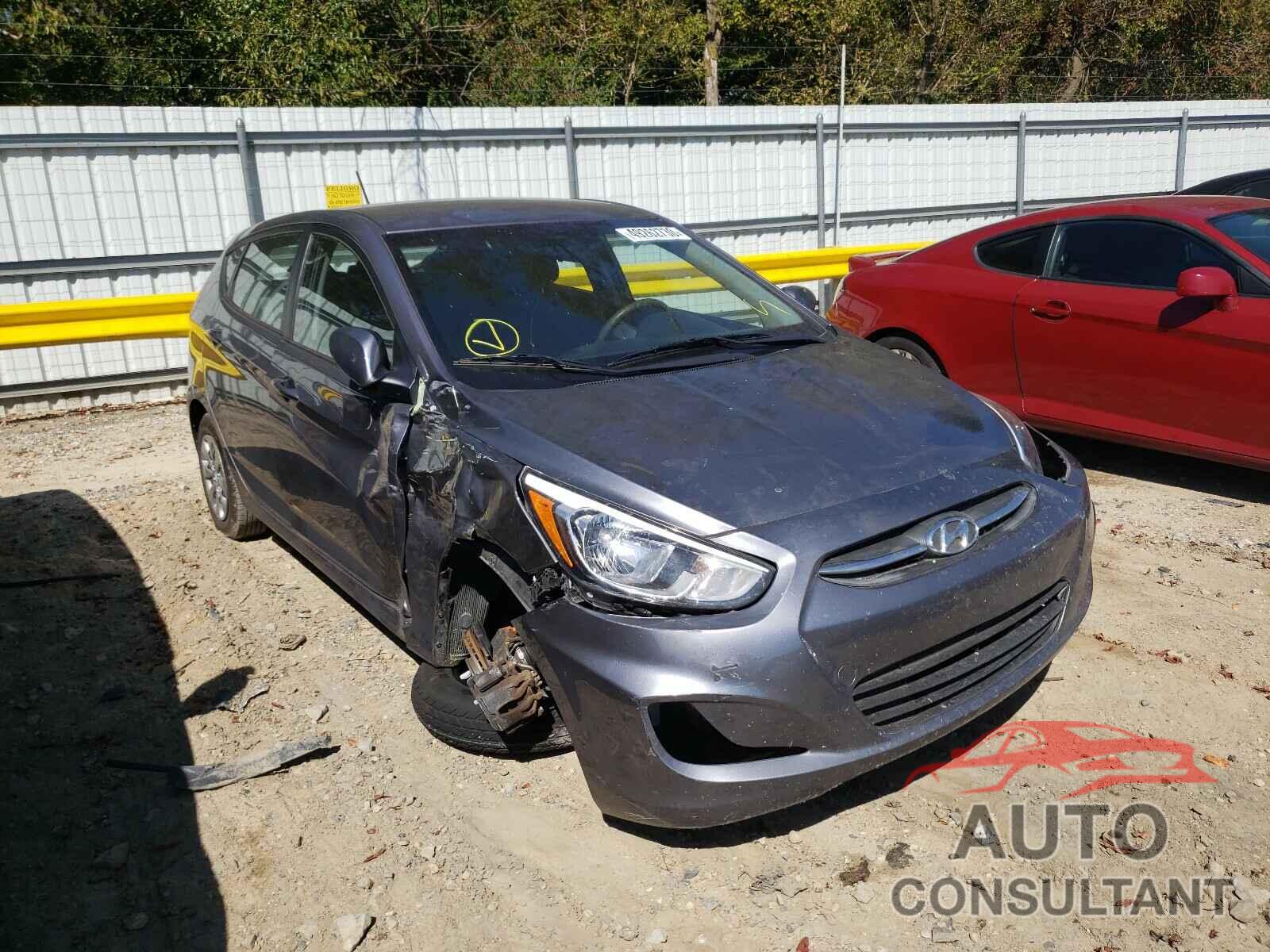 HYUNDAI ACCENT 2017 - KMHCT5AE1HU342181