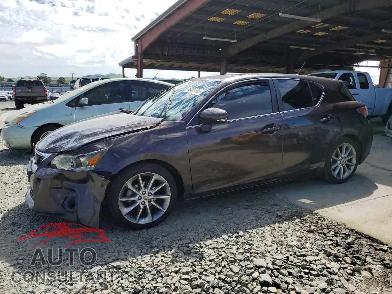 LEXUS CT 200 2012 - JTHKD5BHXC2100210