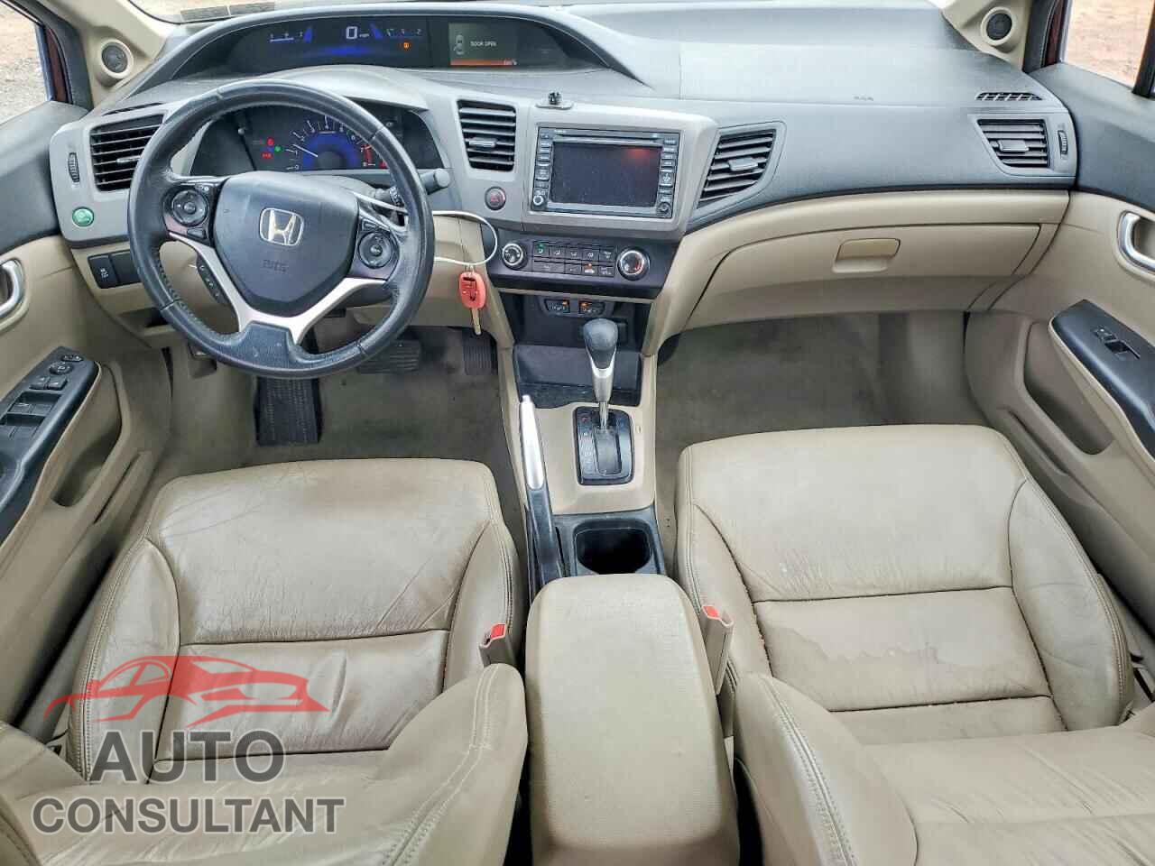 HONDA CIVIC 2012 - 19XFB2F94CE337532