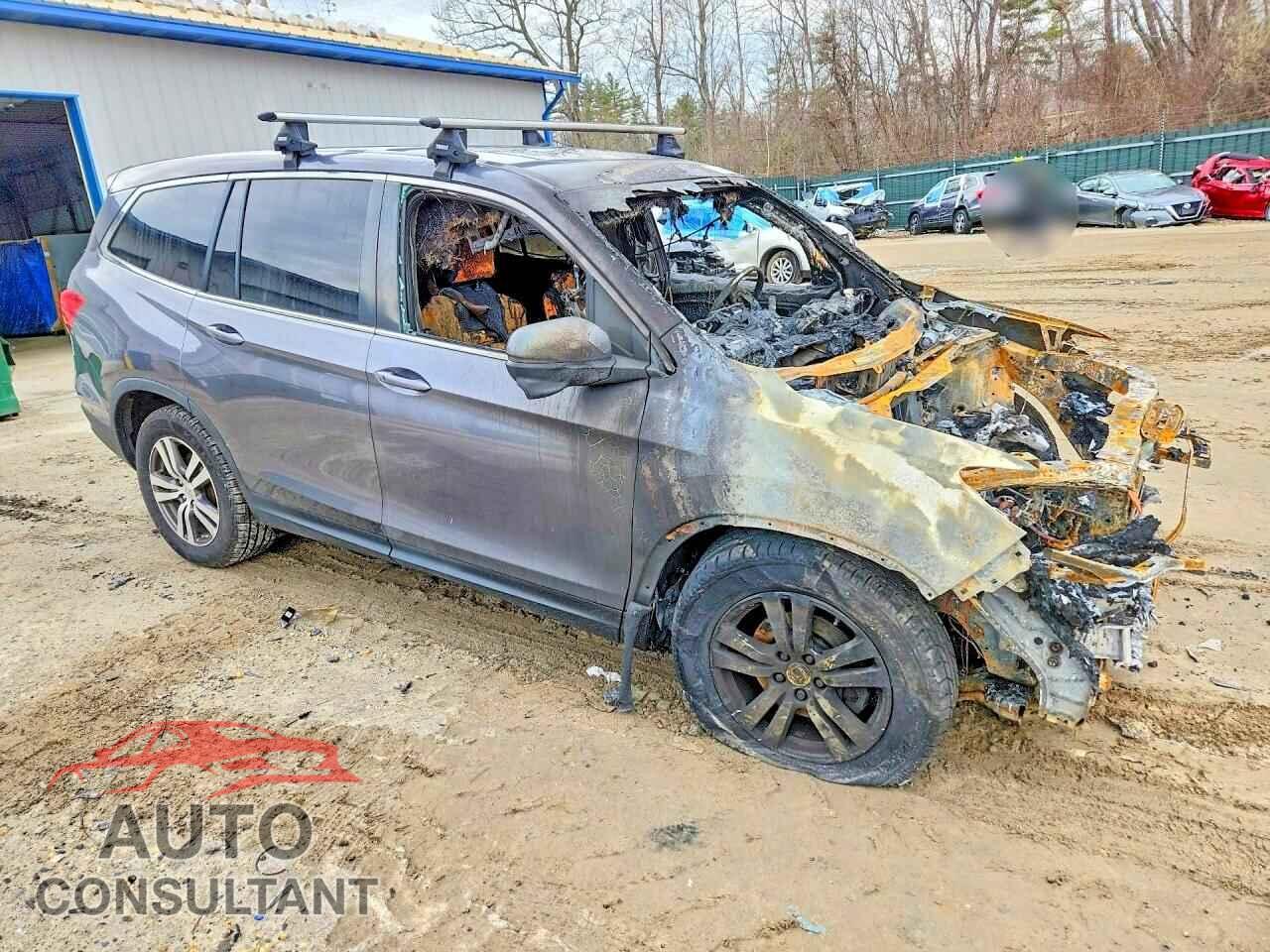 HONDA PILOT 2017 - 5FNYF6H78HB034304