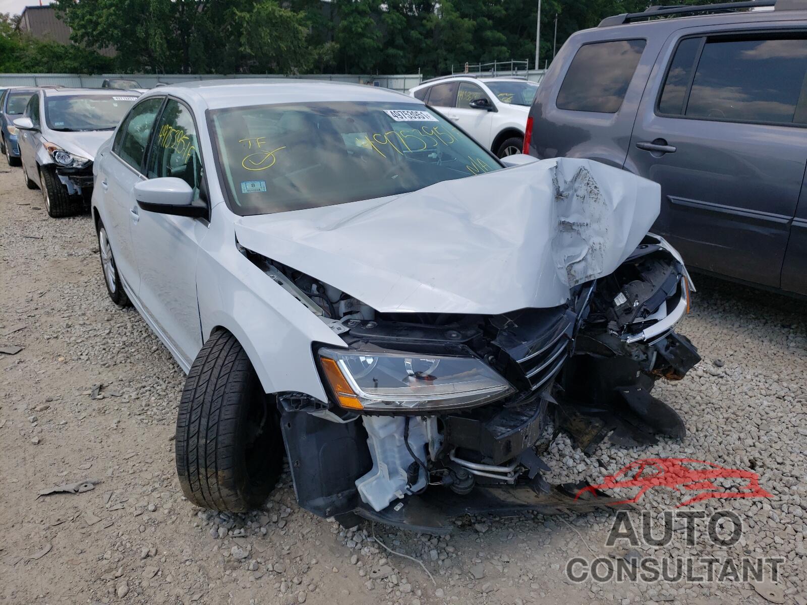 VOLKSWAGEN JETTA 2017 - 3VW2B7AJ0HM393524