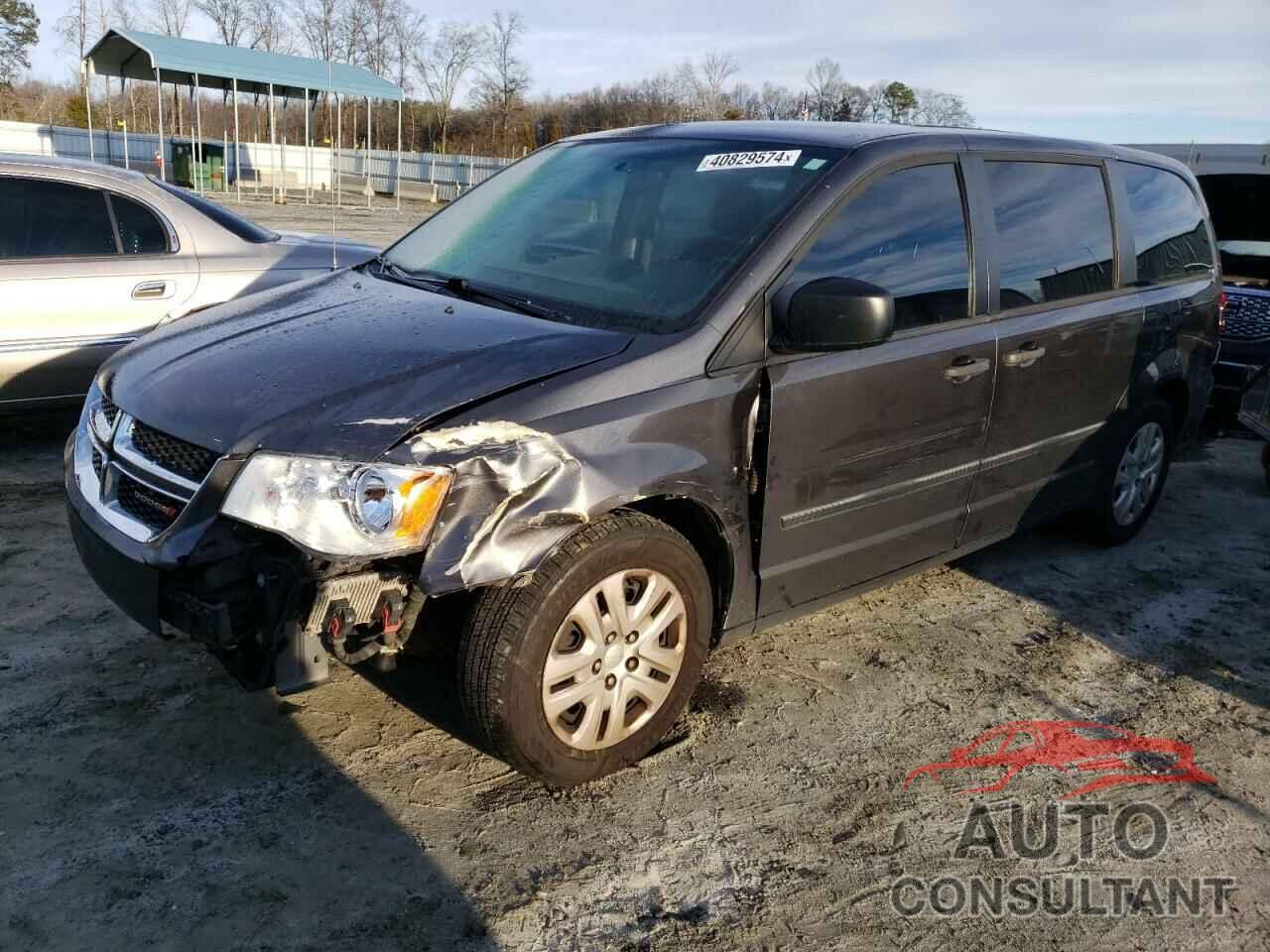 DODGE CARAVAN 2016 - 2C4RDGBG2GR250287