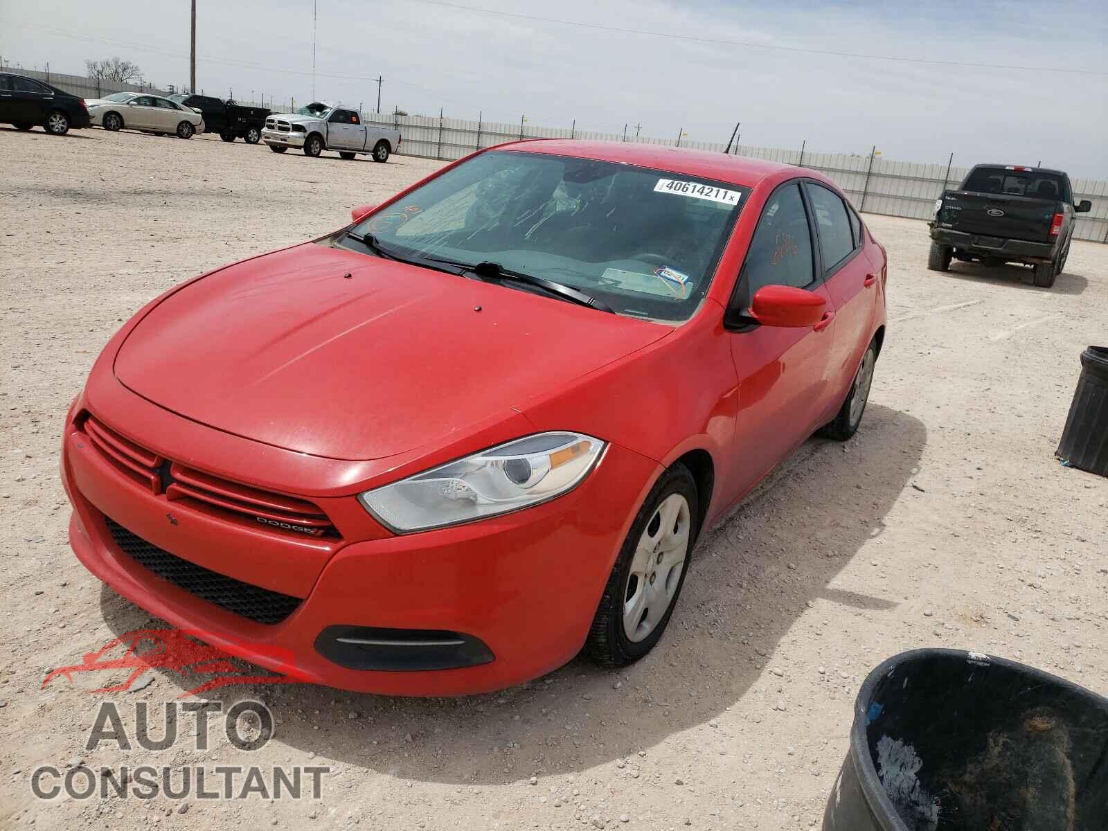 DODGE DART 2016 - 1C3CDFAA5GD645519