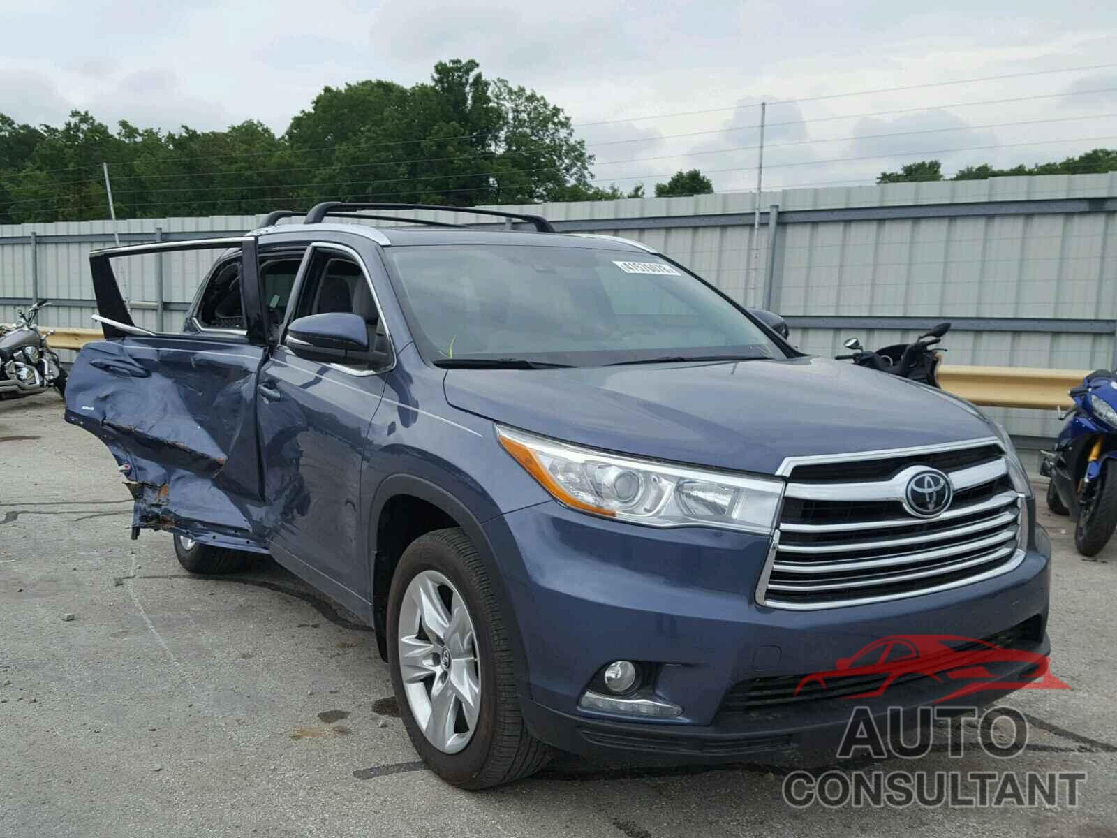 TOYOTA HIGHLANDER 2016 - 5TDDKRFH4GS284298
