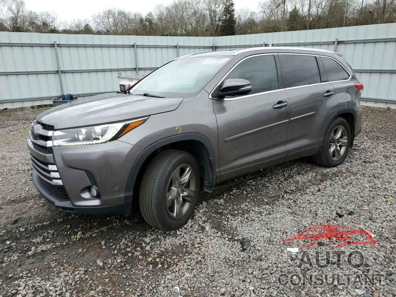 TOYOTA HIGHLANDER 2018 - 5TDDZRFH1JS875014