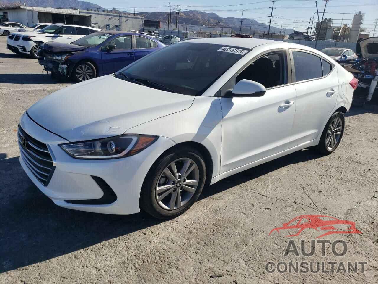 HYUNDAI ELANTRA 2018 - 5NPD84LF9JH320861