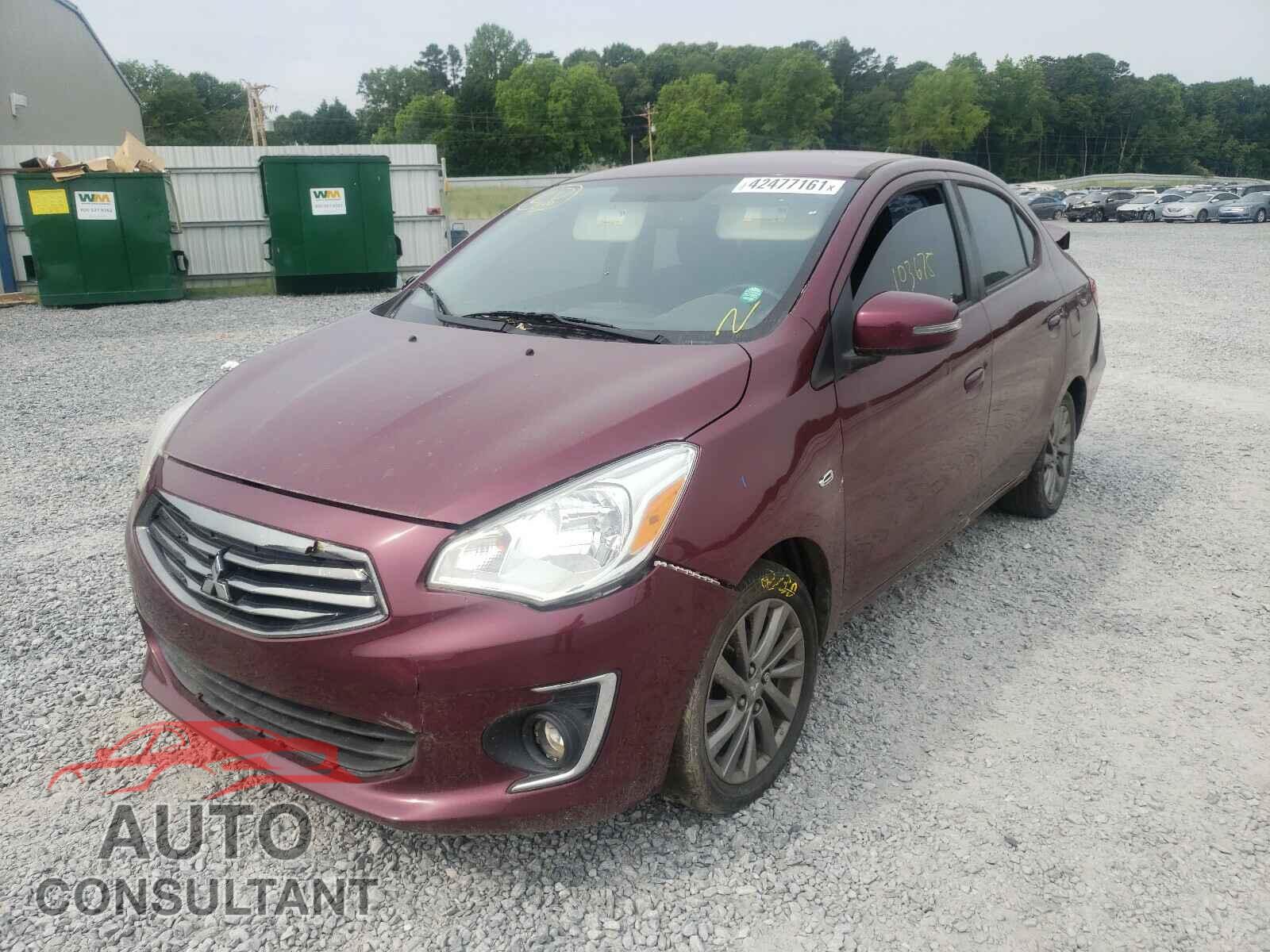 MITSUBISHI MIRAGE 2017 - ML32F4FJ4HHF15021