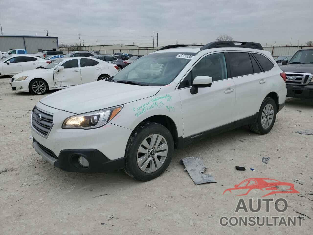 SUBARU OUTBACK 2017 - 4S4BSADCXH3333552