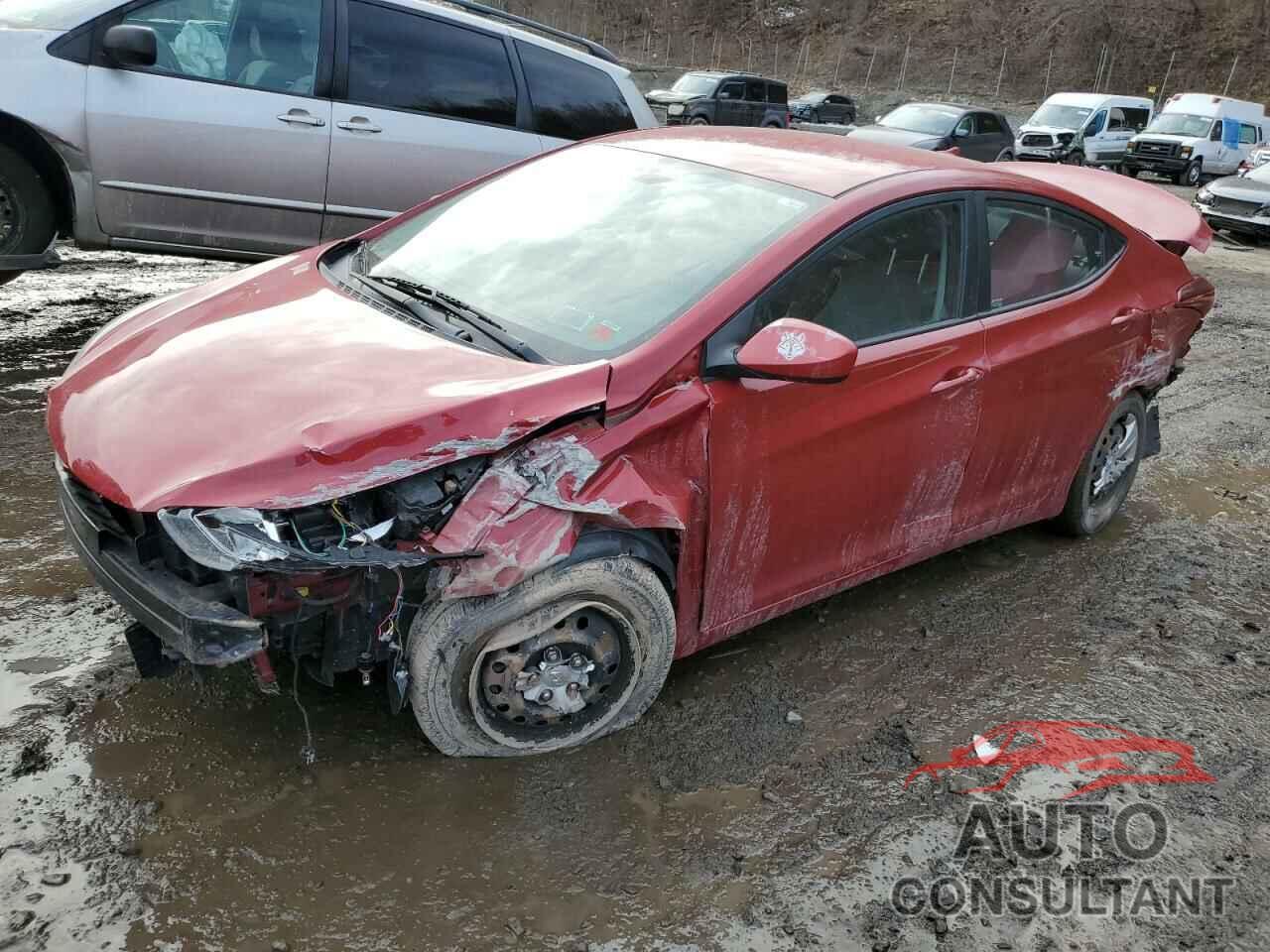 HYUNDAI ELANTRA 2016 - KMHDH4AE4GU525637