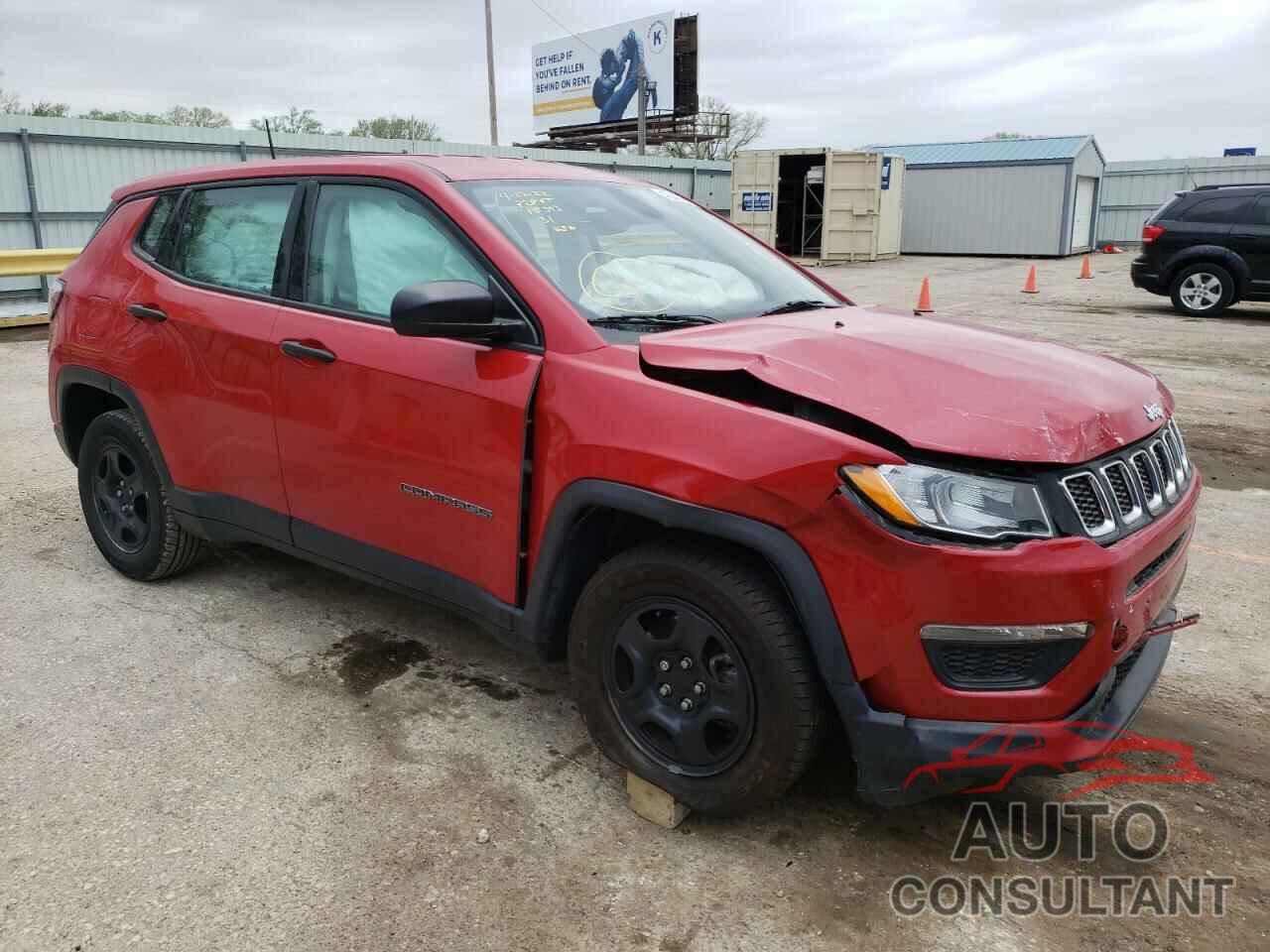 JEEP COMPASS 2018 - 3C4NJCAB5JT211350