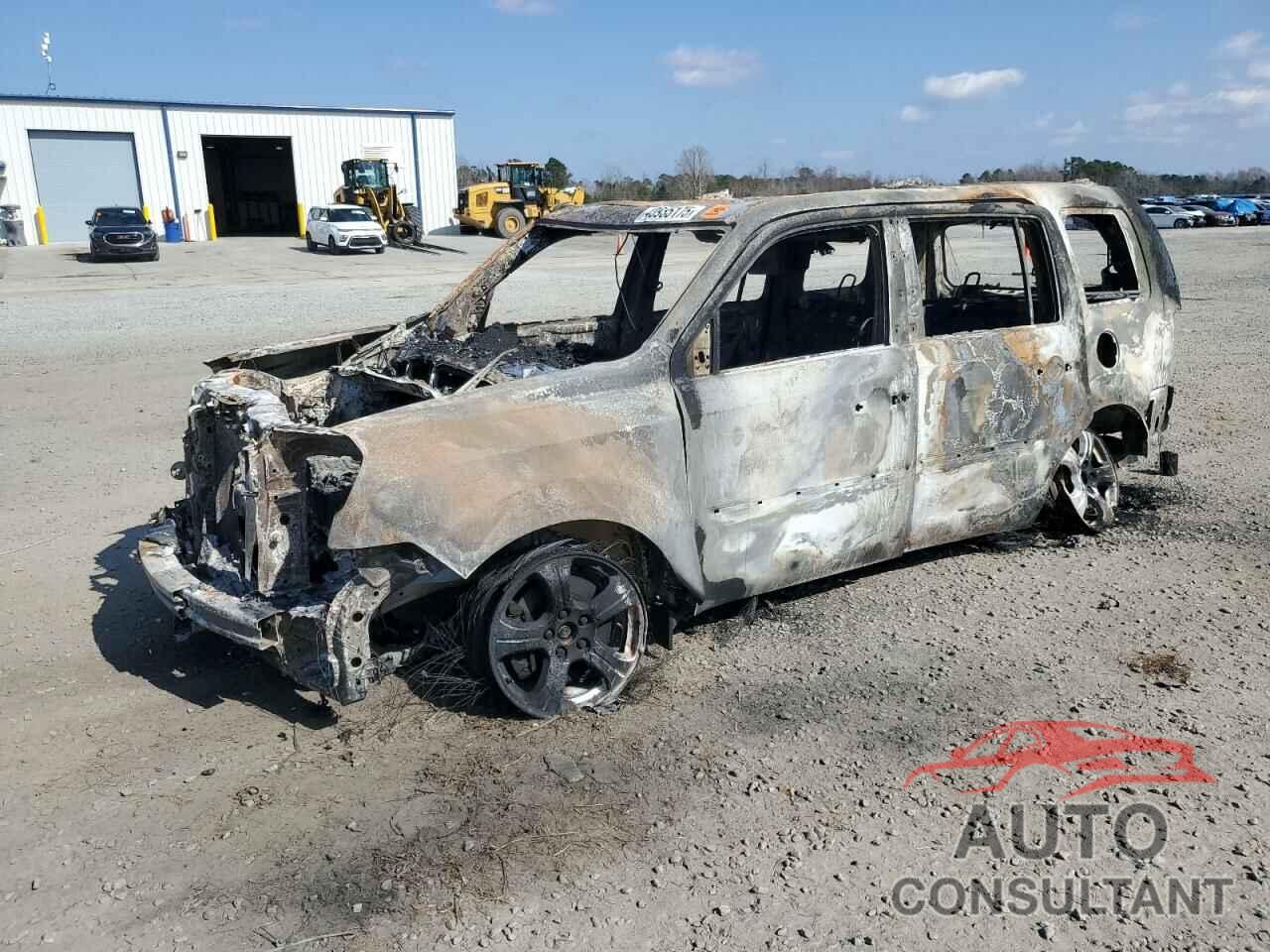 HONDA PILOT 2012 - 5FNYF4H65CB022938