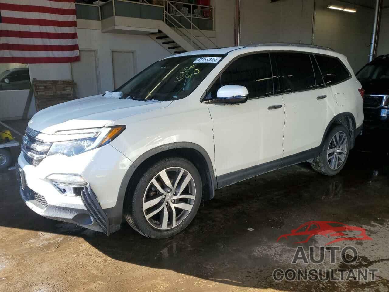 HONDA PILOT 2016 - 5FNYF6H06GB109177