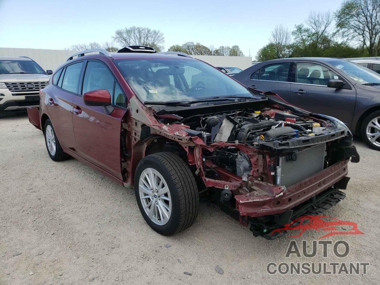 SUBARU IMPREZA 2017 - 4S3GTAD63H3743238